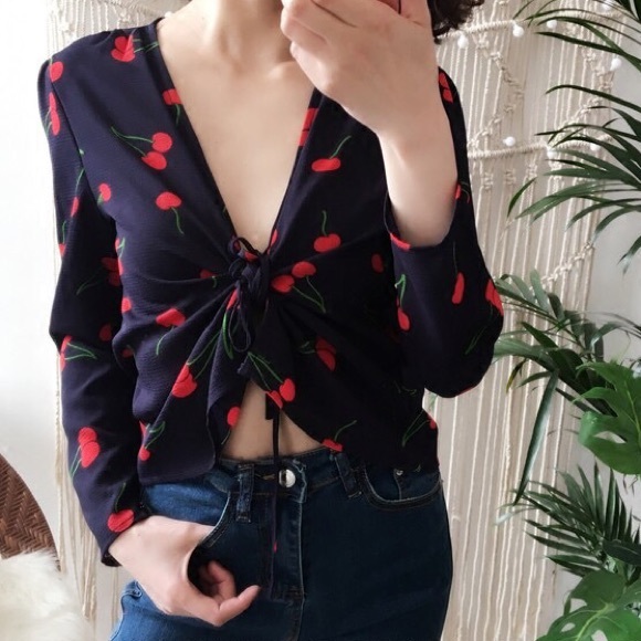 SALE summer floral open top - Picture 4 of 6